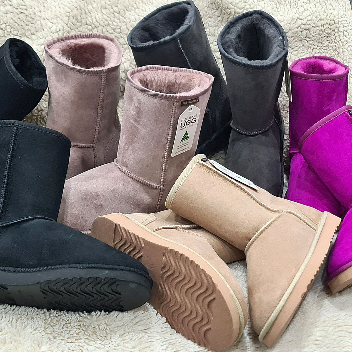 Classic short ugg boots variety of colours 