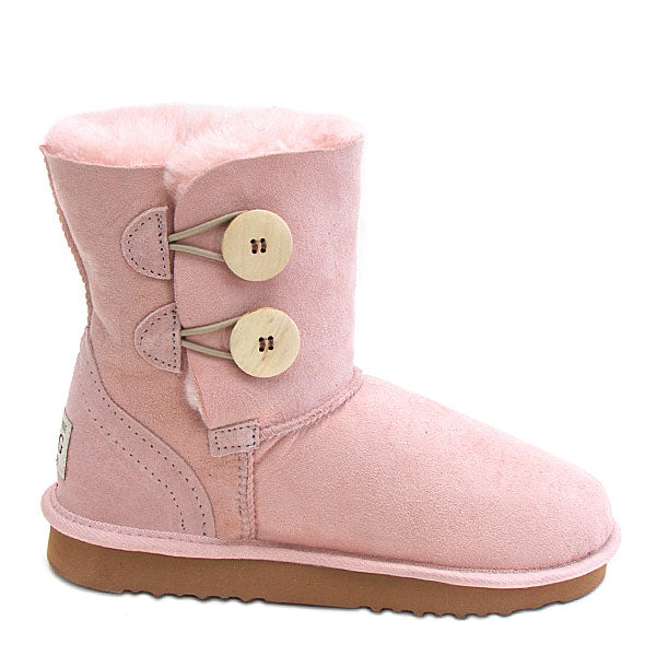 2 Button Ugg Boots Pink