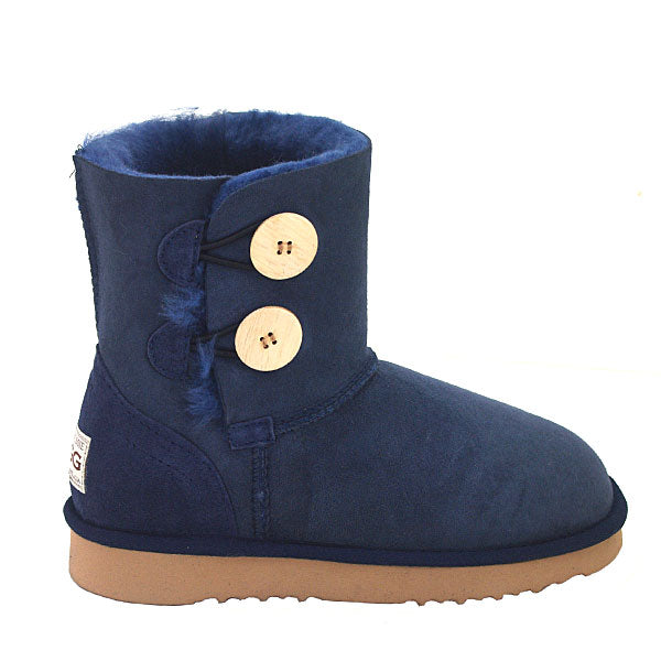 2 Button Ugg Boots Navy