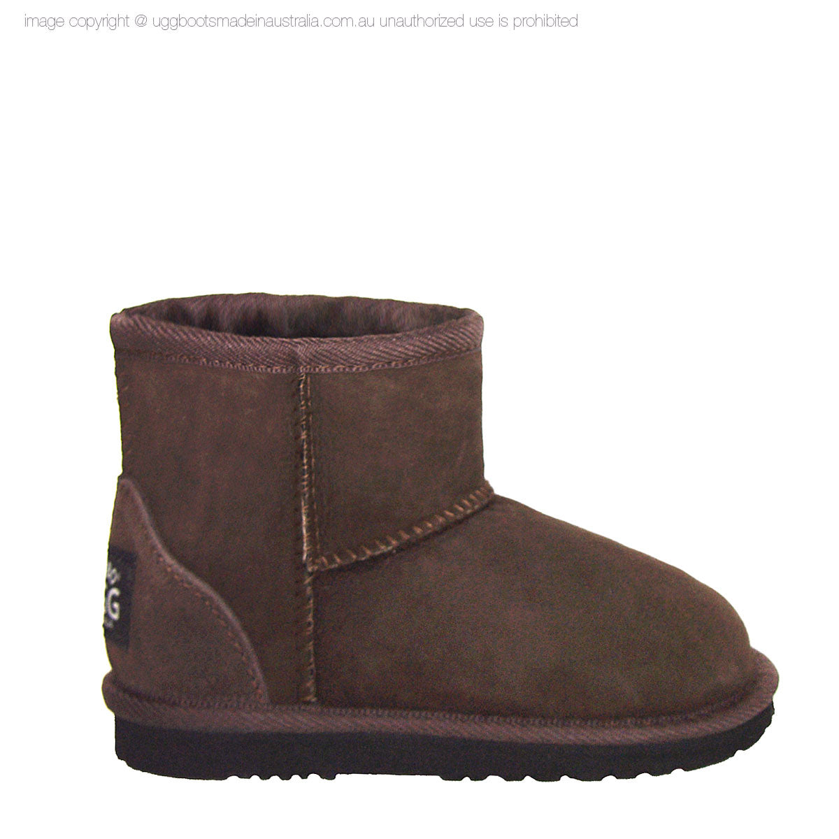 mini kids chocolate ugg boots