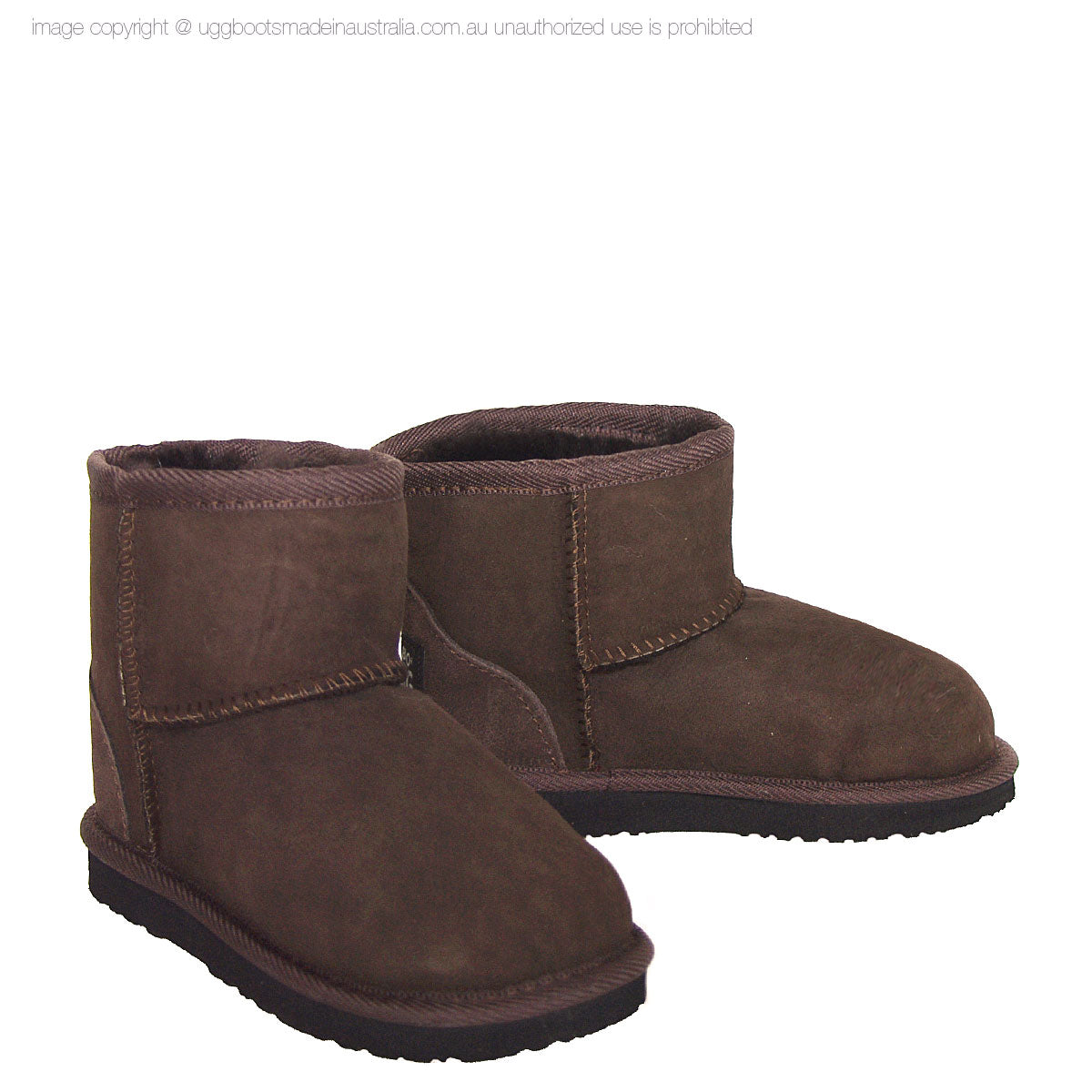 mini kids chocolate ugg boots