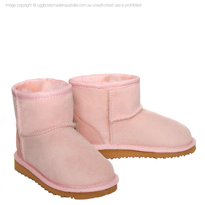 mini kids pink ugg boots