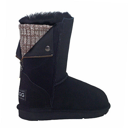 Fusion Short Ugg Boots - Black