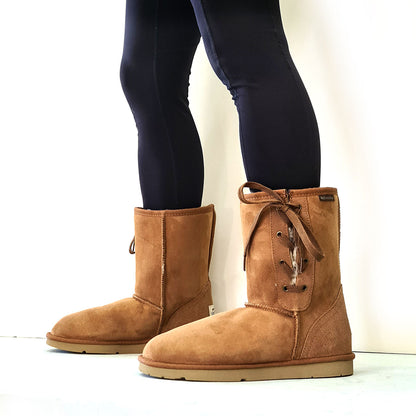 Short Lace Up Ugg Boots