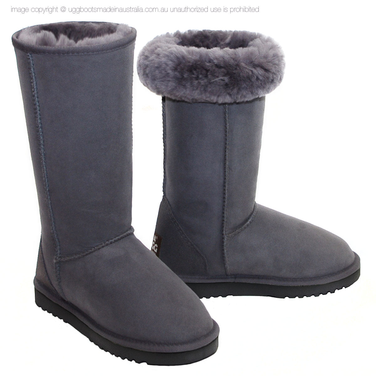 Deluxe Classic Tall Ugg Boots Grey