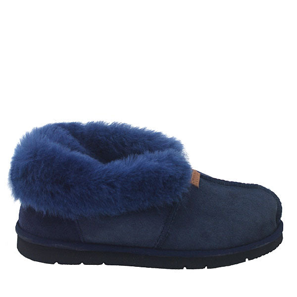 Aussie Sheepskin Slippers - Navy