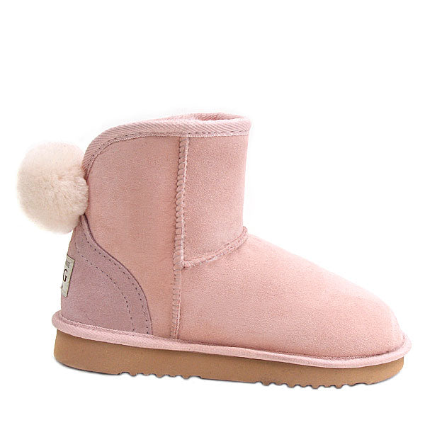 Bunny Mini Ugg Boots - Pink