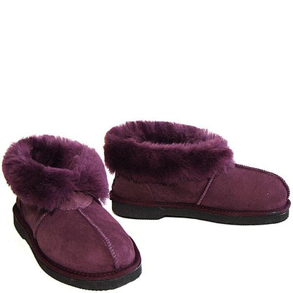 Aussie Sheepskin Slippers - Plum