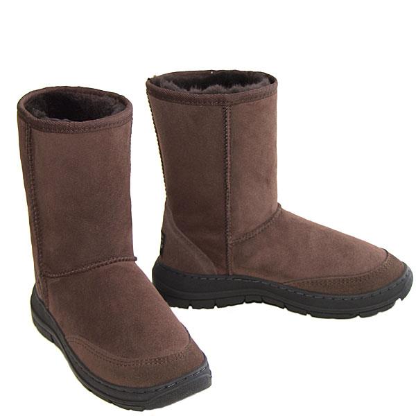 Offroader Short Ugg Boots - Chocolate