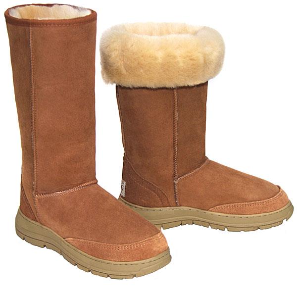 Offroader Tall Ugg Boots - Chestnut