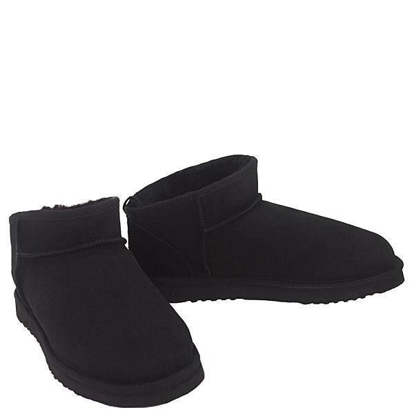 Oxford Mini Ugg Boots - Black