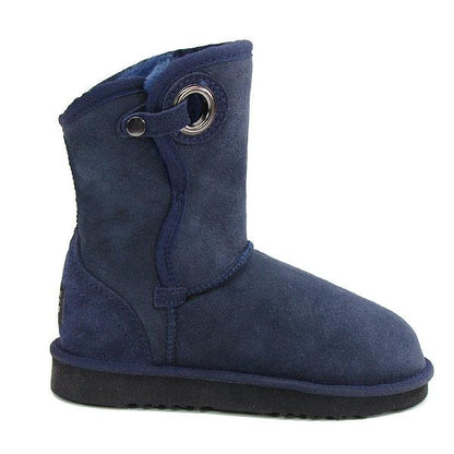 Shearling Pola Navy